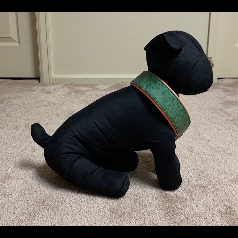 Green Dog Collar